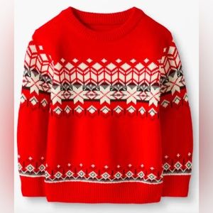 Hanna Andersson Holiday Crewneck Sweater size 110(5)